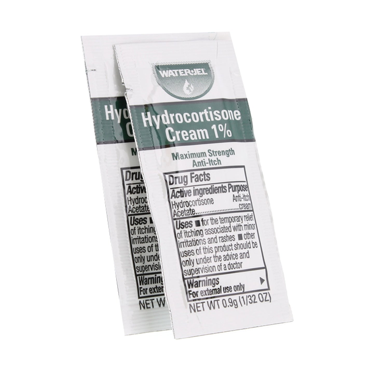 Water-Jel® Itch Relief 1% Strength Cream 0.9 Gram Individual Packet (796007_BX)