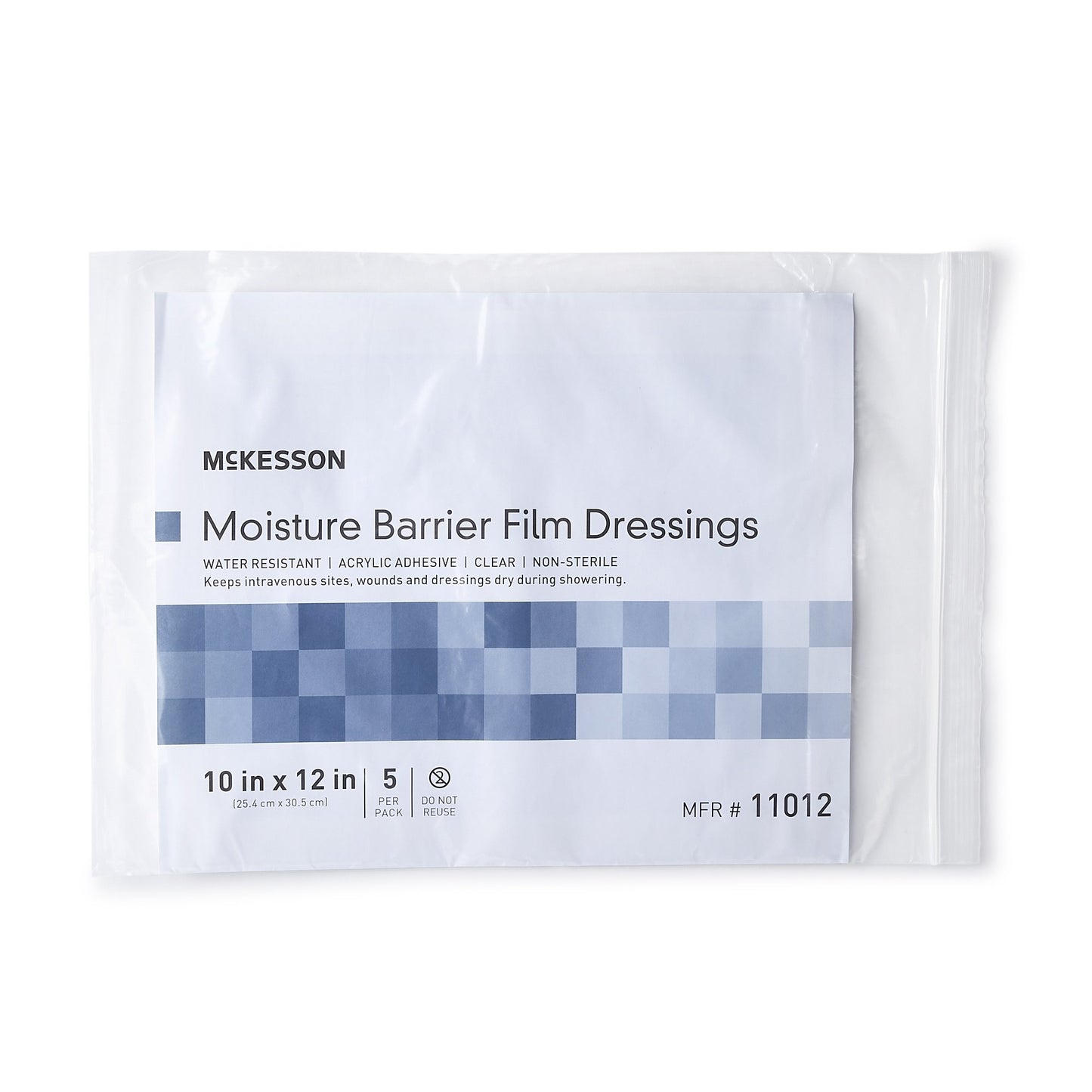 McKesson IV Site Barrier Protector 10 X 12 Inch NonSterile (1162488_PK)