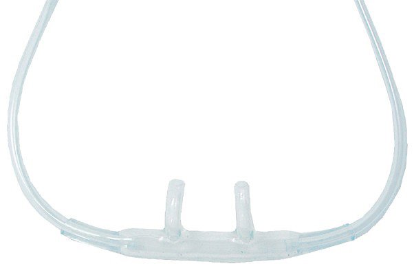 Cozy Nasal Cannula Pediatric Curved Prong / NonFlared Tip 7 Foot O2 Line (1075581_EA)