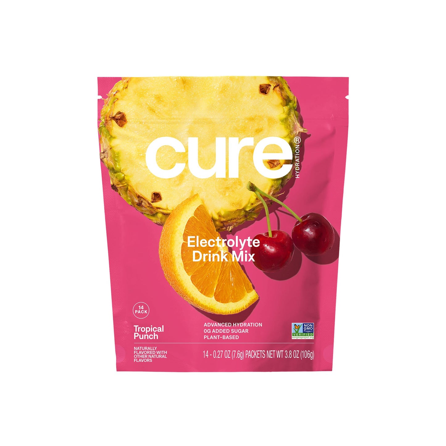 Cure Oral Electrolyte Solution Tropical Punch Flavor 0.27 oz. Electrolyte (1267700_CS)