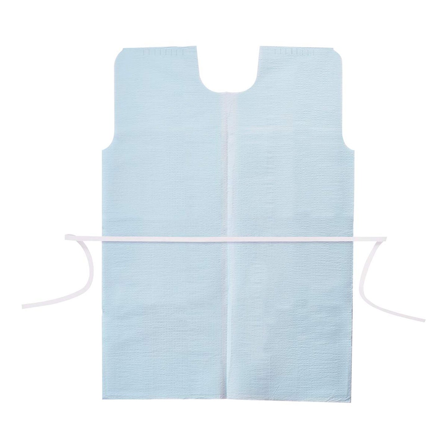 Apex™ Patient Exam Gown Medium / Large Blue Disposable (450002_CS)