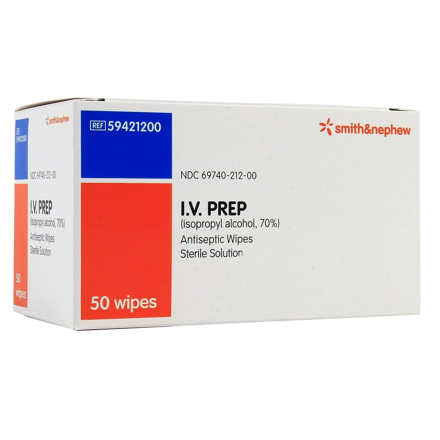 IV PREP™ Alcohol Prep Pad 70% Strength Isopropyl Alcohol Individual Packet Sterile (175828_CS)