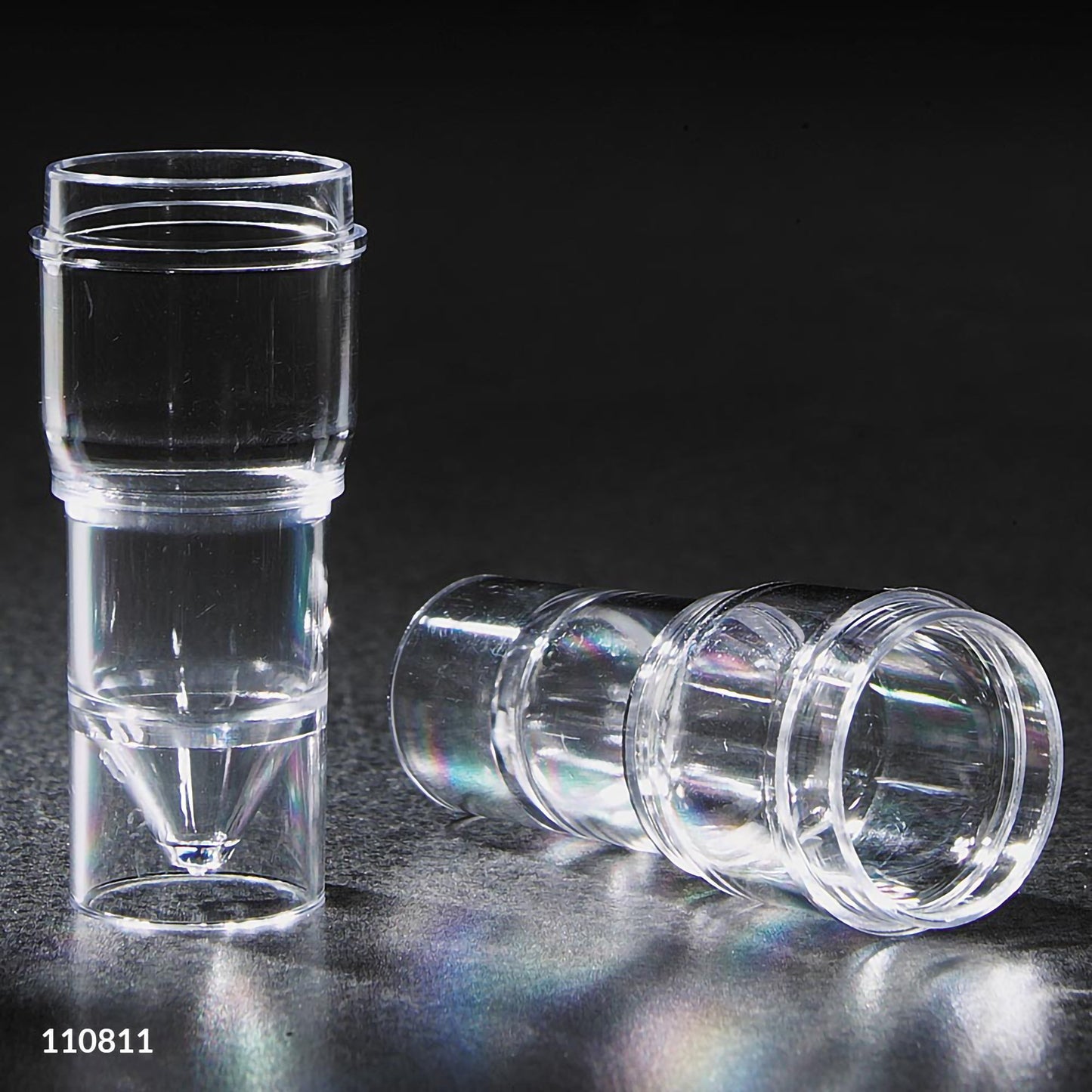 McKesson Sample Cup 4 mL, Clear, 17.26 X 37.90 mm, Without Caps (1183155_BG)