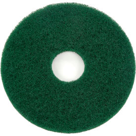Global Industrial 13" Scrubbing Pad, Green, 5 Per Case (WB261163GN)