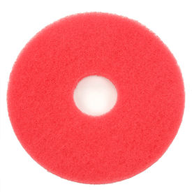 Global Industrial 13" Buffing Pad, Red, 5 Per Case (WB261163RD)