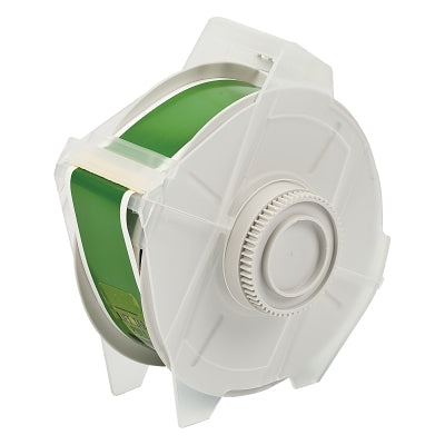 Brady GlobalMark Series Indoor-Outdoor Vinyl Labels, 1.125 in x 100 ft, Green (262-113125)
