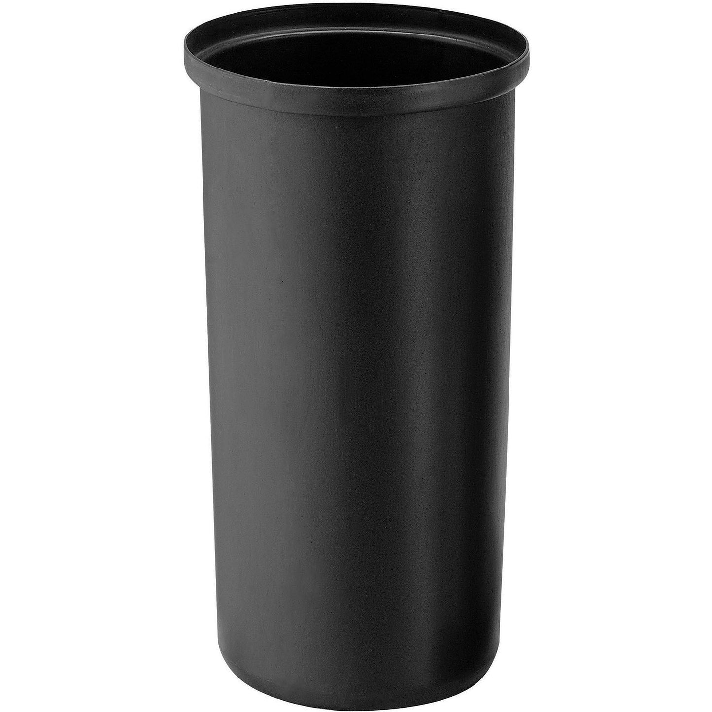 Global Industrial Rigid Plastic Liner For Aluminum Trash Can, 20 Gallon, Black (WB262006)