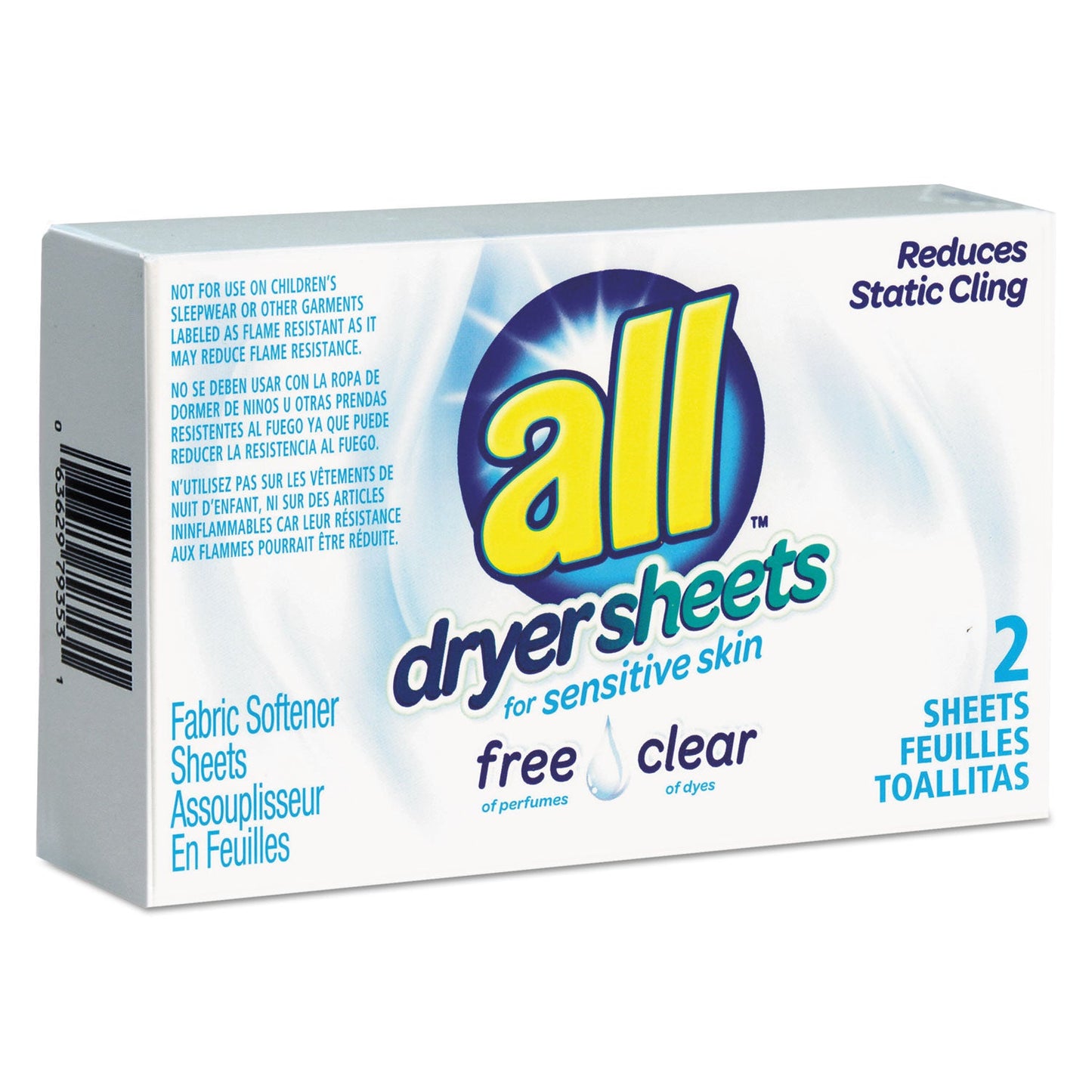 all-r-free-clear-vend-pack-dryer-sheets-fragrance-free-2-sheets-box-100-box-carton-ven2979353_1