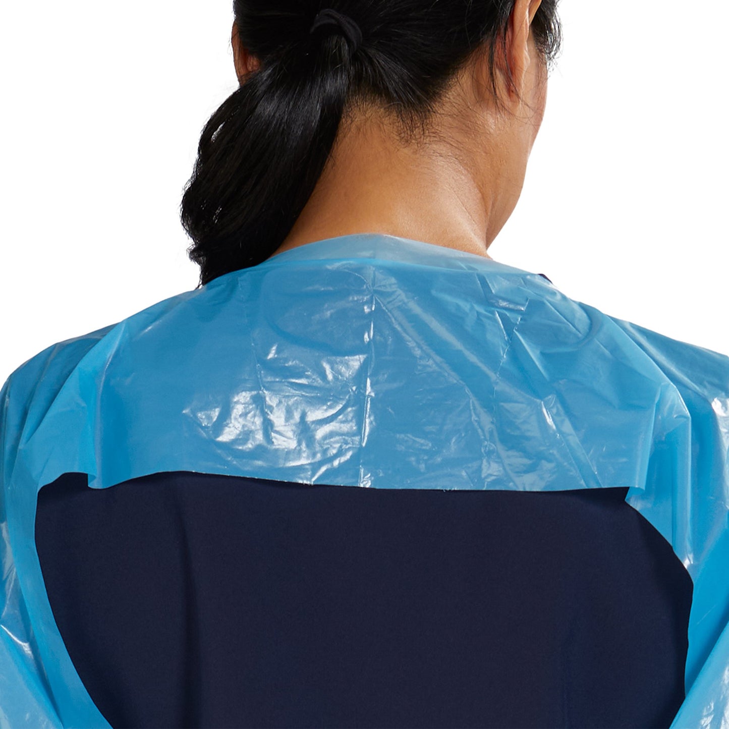 McKesson Protective Procedure Gown X-Large Blue NonSterile Not Rated Disposable (1247976_BX)