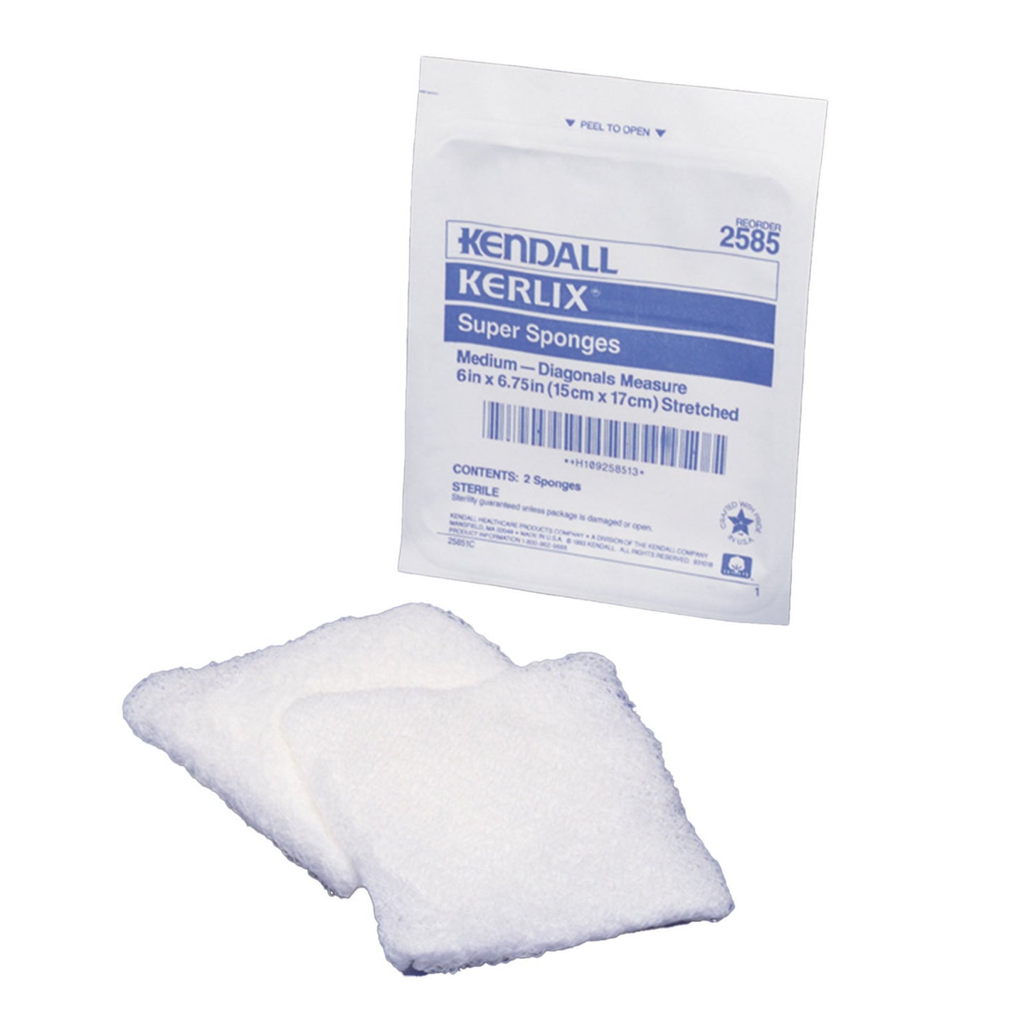 Kerlix™ Fluff Dressing 6 X 6-3/4 Inch 12-Ply Sterile 2 per Pouch (688660_TR)