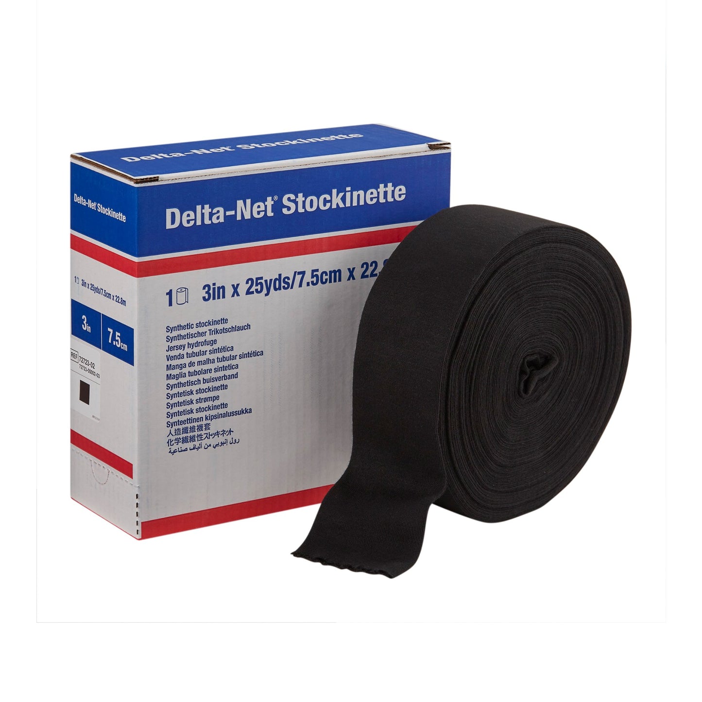 Delta-Net® Stockinette Tubular 3 Inch X 25 Yard Synthetic NonSterile (804572_RL)
