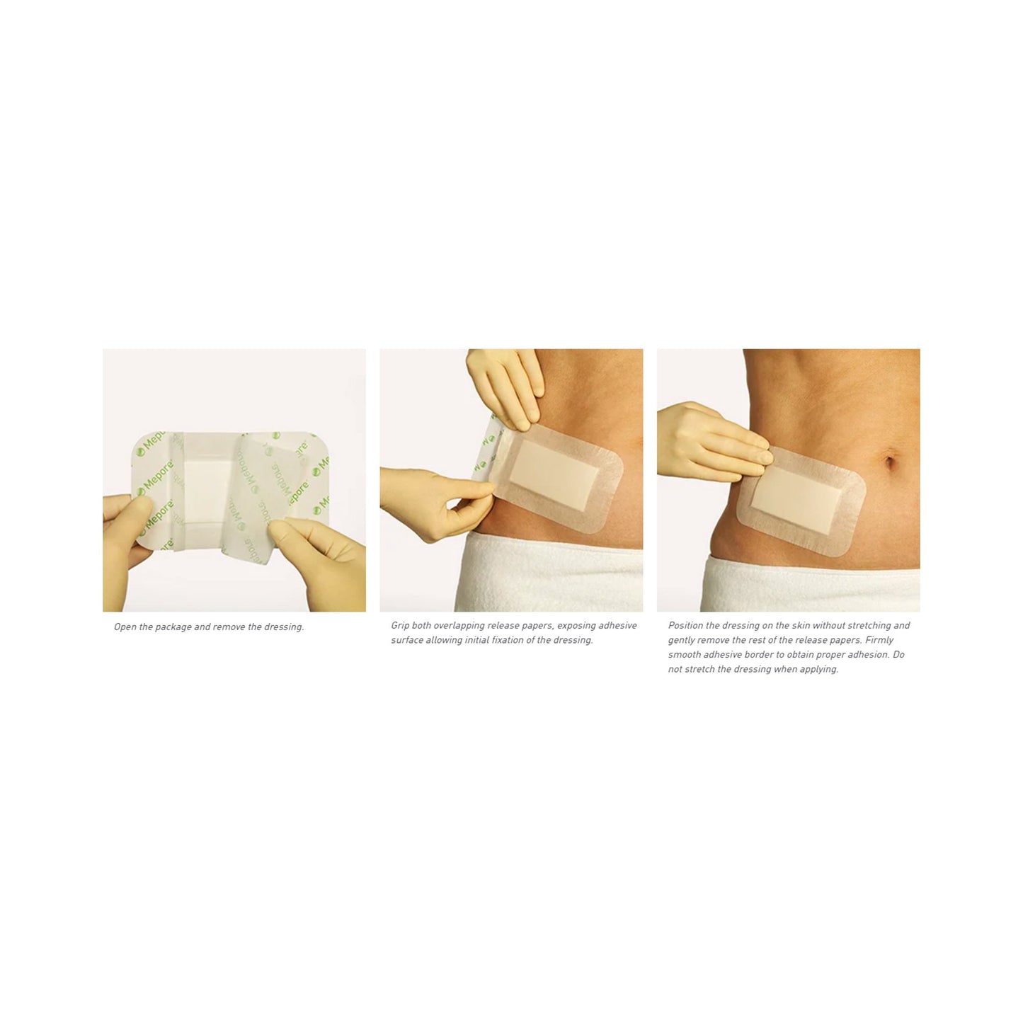 Mepore® Pro Composite Dressing 3.6 X 8 Inch Rectangle Sterile Film Backing (571861_BX)