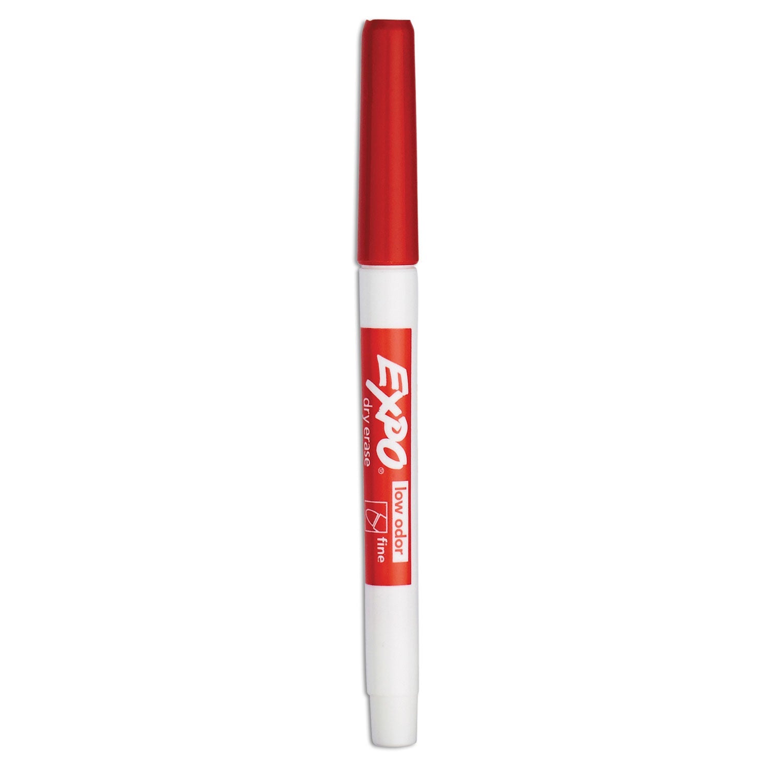 expo-r-low-odor-dry-erase-marker-fine-bullet-tip-red-dozen-san86002a_1