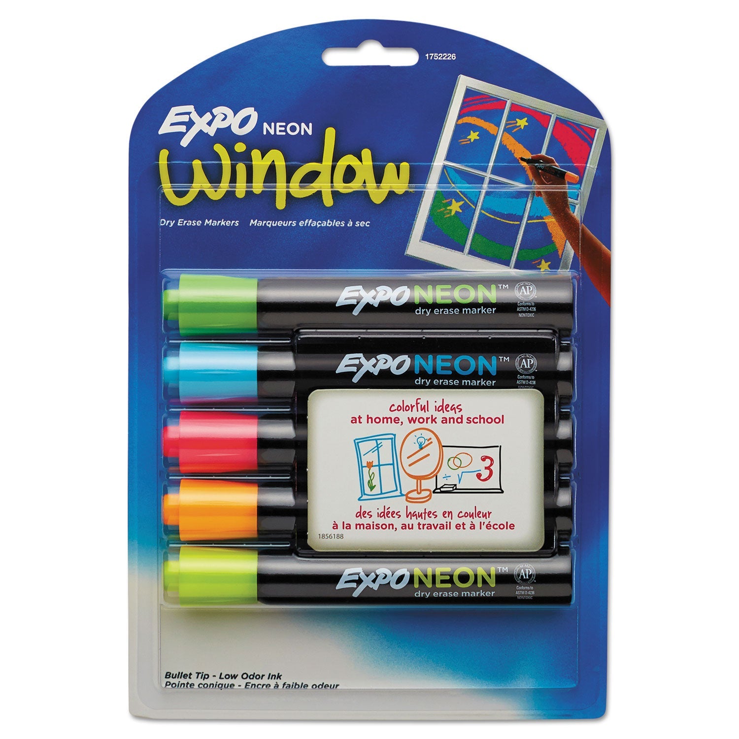 expo-r-neon-windows-dry-erase-marker-broad-bullet-tip-assorted-colors-5-pack-san2211553_1