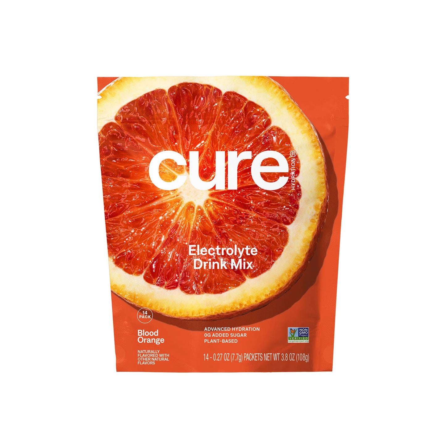 Cure Oral Electrolyte Solution Blood Orange Flavor 0.27 oz. Electrolyte (1267699_PK)