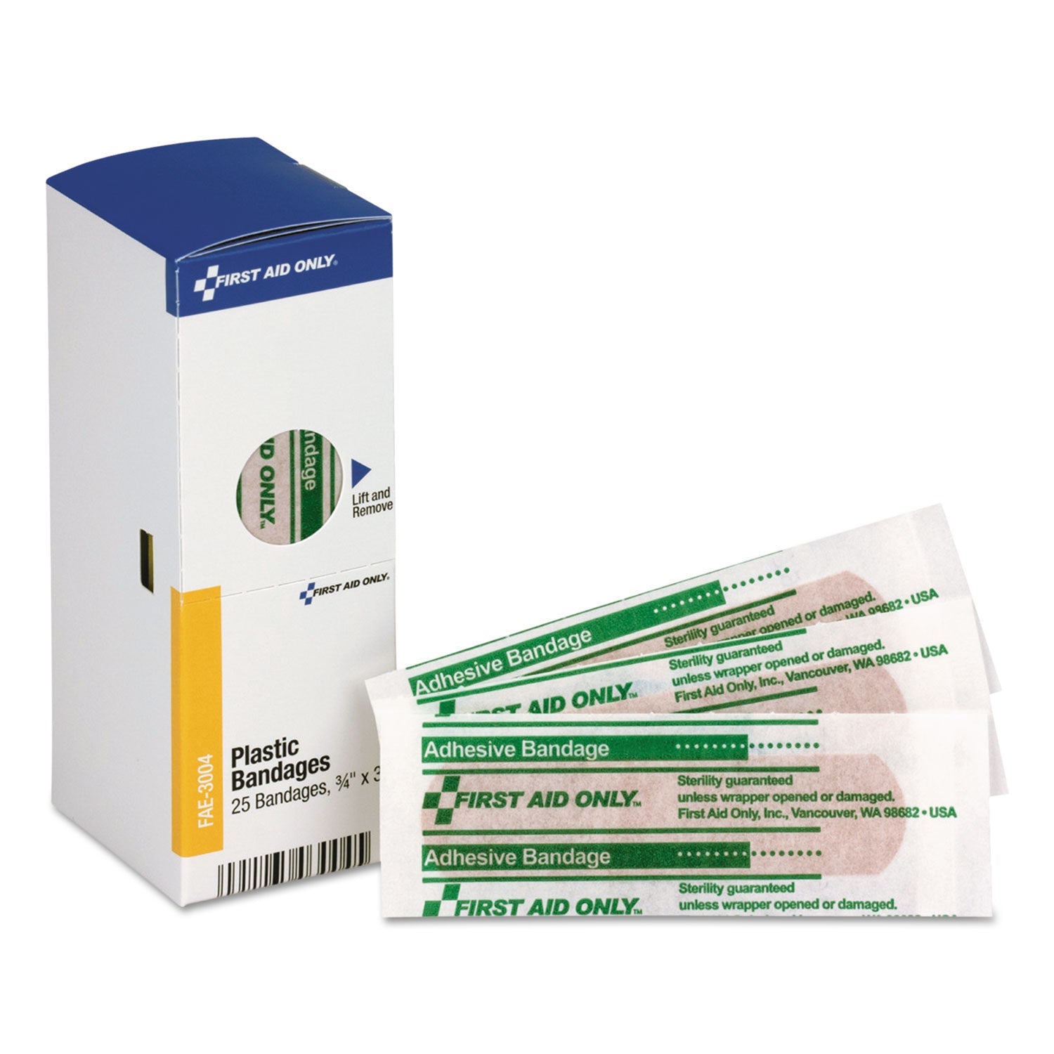 first-aid-only-smartcompliance-plastic-bandages-num-faofae3004_1