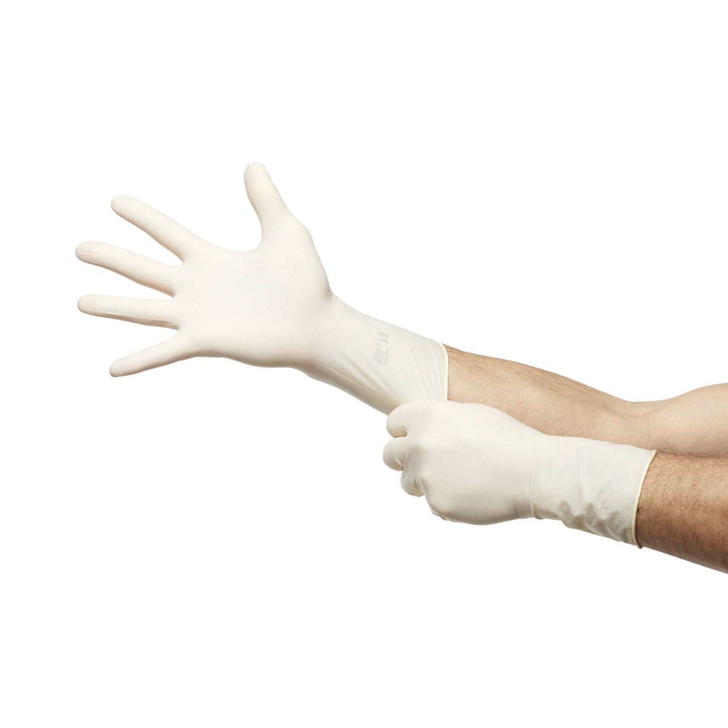 GAMMEX® Non-Latex Sensitive Surgical Glove Size 8.5 Sterile Polychloroprene Standard Cuff Length Micro-Textured Cream Chemo Tested (833677_BX)