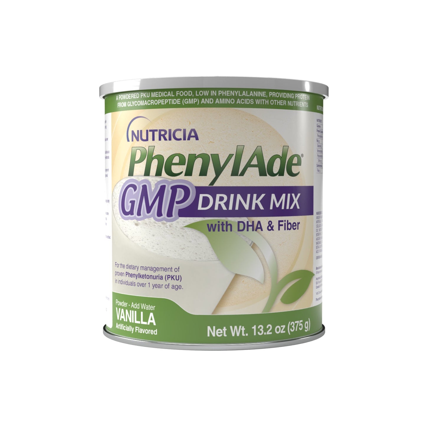 PhenylAde® GMP Oral Supplement Vanilla Flavor Powder 13.2 oz. / 375 Gram Canister (1262879_CS)