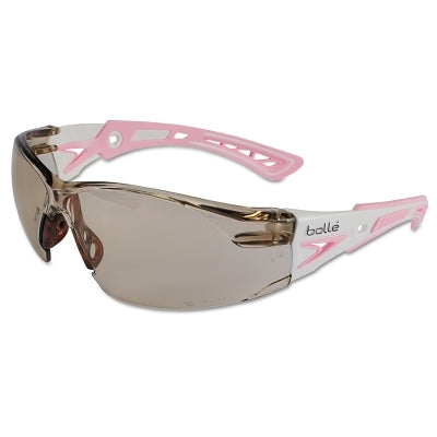 Bolle Rush+ Series Safety Glasses, CSP Lens, Anti-Scratch/Platinum Anti-Fog (286-40249)
