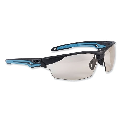 Bolle TRYON Safety Glasses, CSP Lens, Polycarbonate, Blue/Black (286-40305)