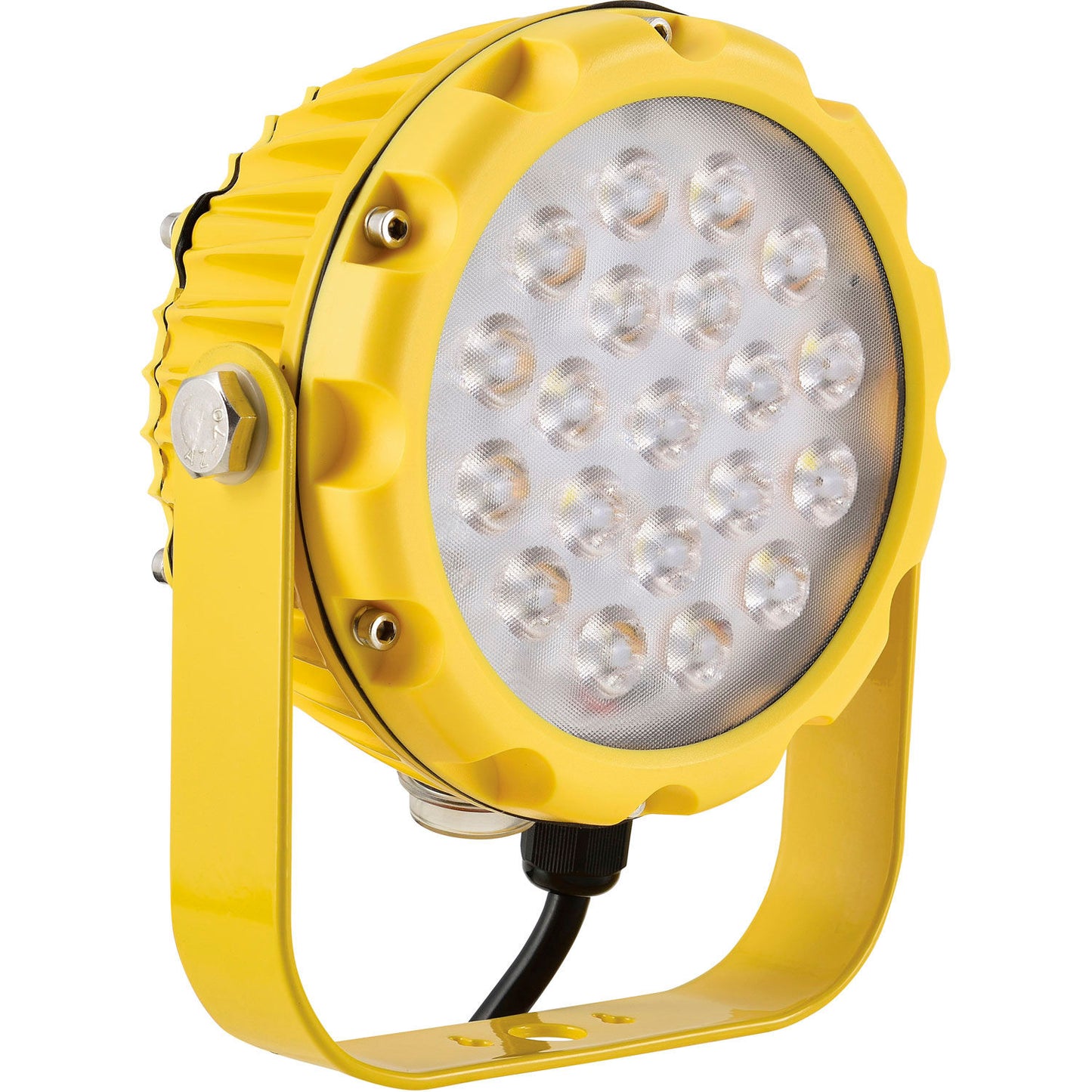 Global Industrial LED Dock Light Head, 40W, 4900 Lumens, On/Off Switch, 9' Cord w/ Plug (WB288151)