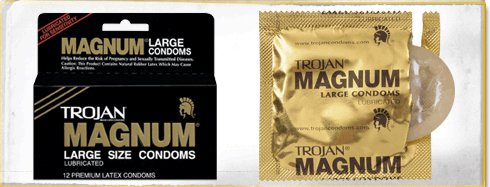 Trojan® Magnum® Condom Lubricated Large 12 per Box (670107_BX)
