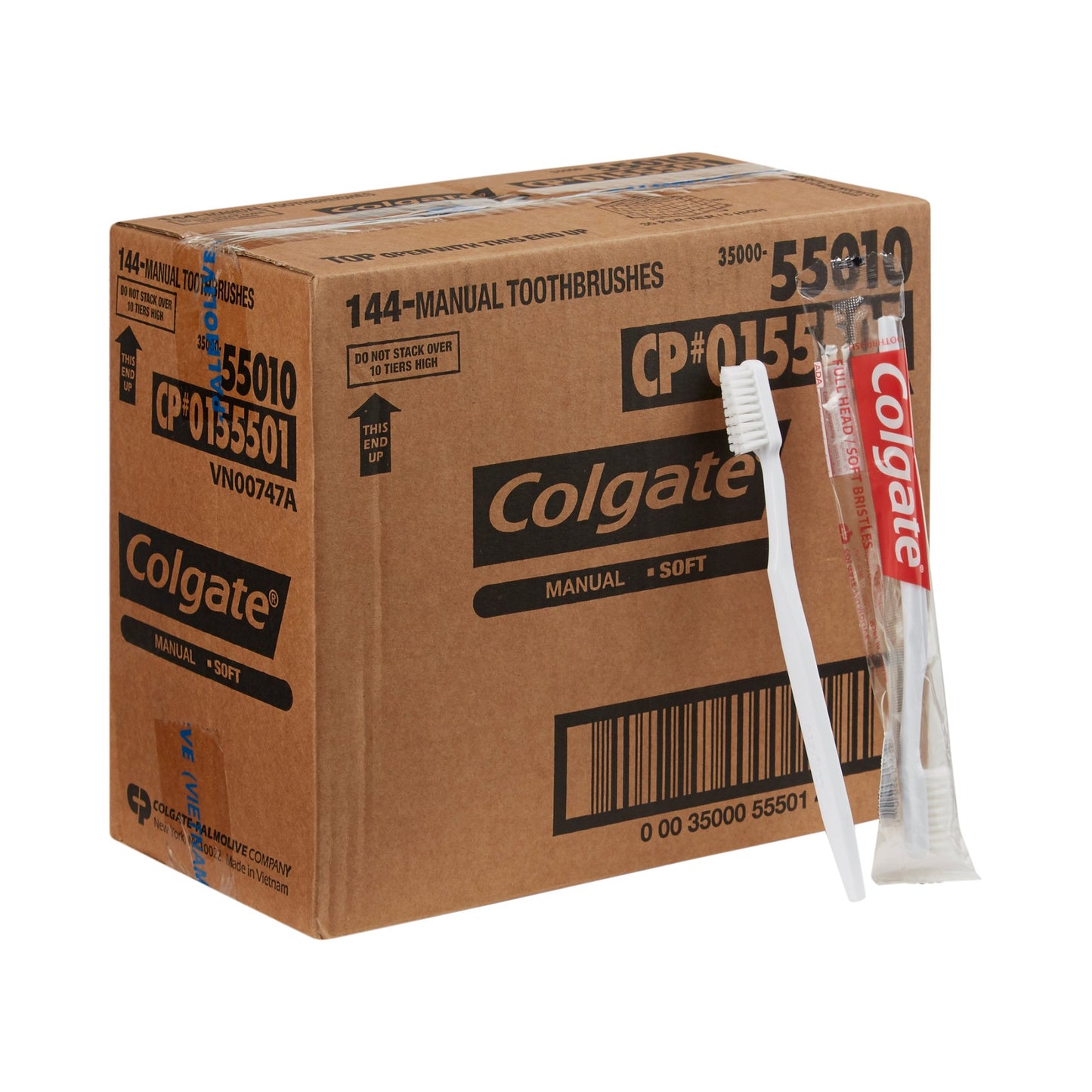 Colgate® Toothbrush White Adult Soft (724618_EA)
