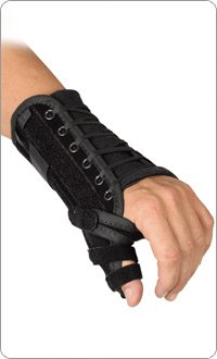 Breg® Thumb Support Right Hand Black One Size Fits Most (997532_EA)