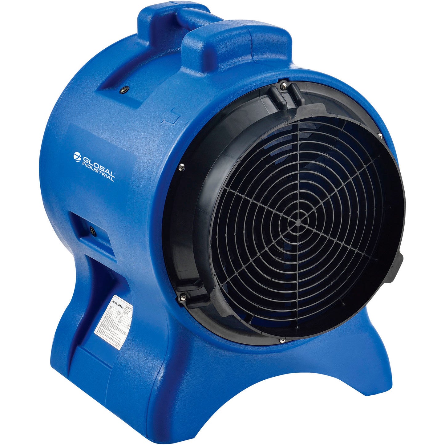 Global Industrial 12" Confined Space Blower Fan, Rotomold Plastic, 1 Speed, 2700 CFM, 1 HP (WB293036)