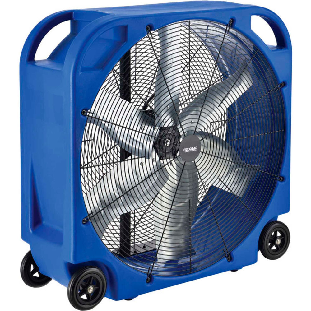 Global Industrial 36" Blower Barrel Fan, Rotomold Plastic, 11,200 CFM, 3/4 HP, 1 Phase (WB293039)