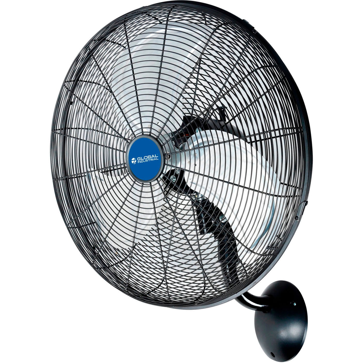 Global Industrial 20" Industrial Wall Mounted Oscillating Fan, 5,250 CFM, 1/6 HP (WB293130)