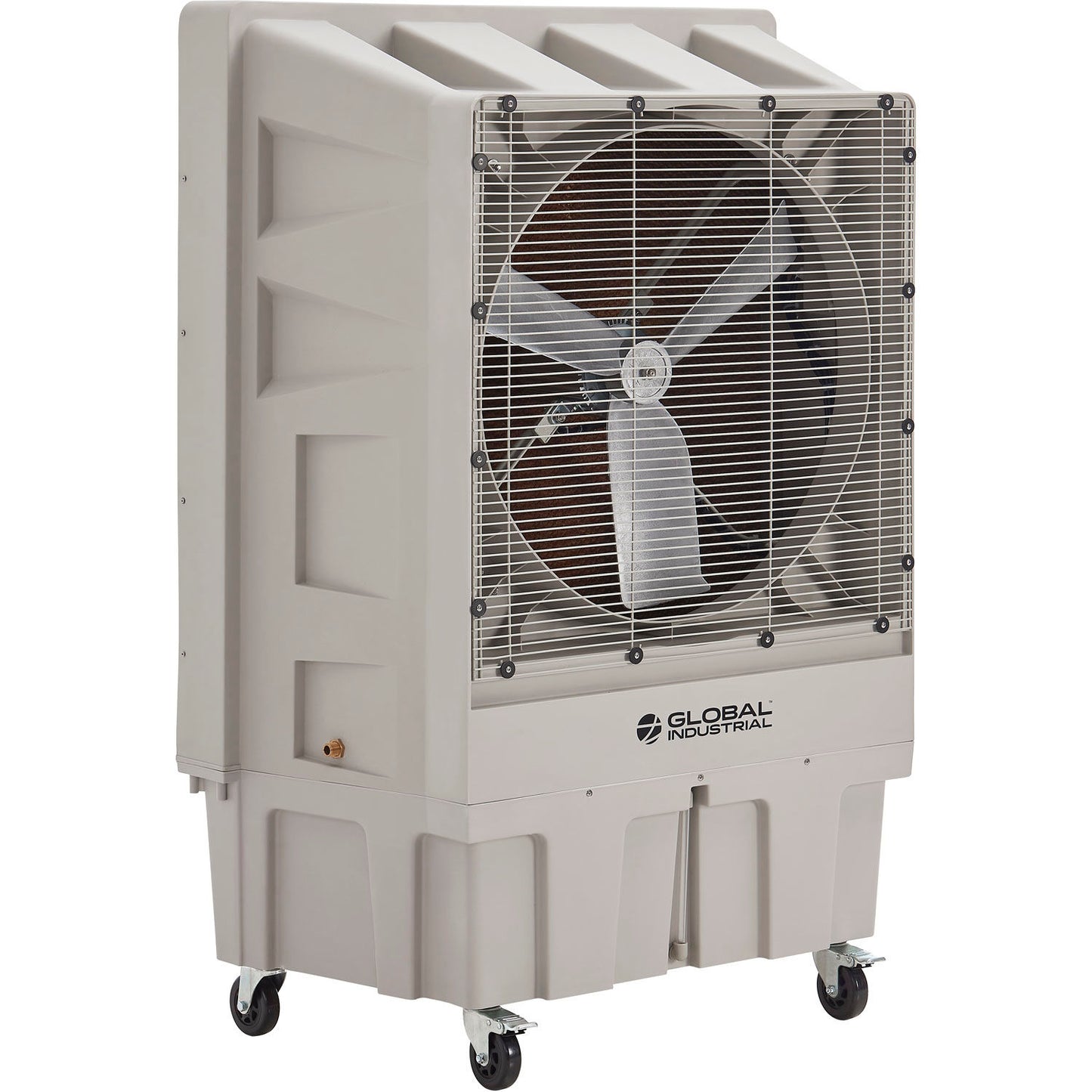 Global Industrial 30" Portable Evaporative Cooler, Direct Drive, 3 Speed, 26 Gal. Capacity (WB293131)