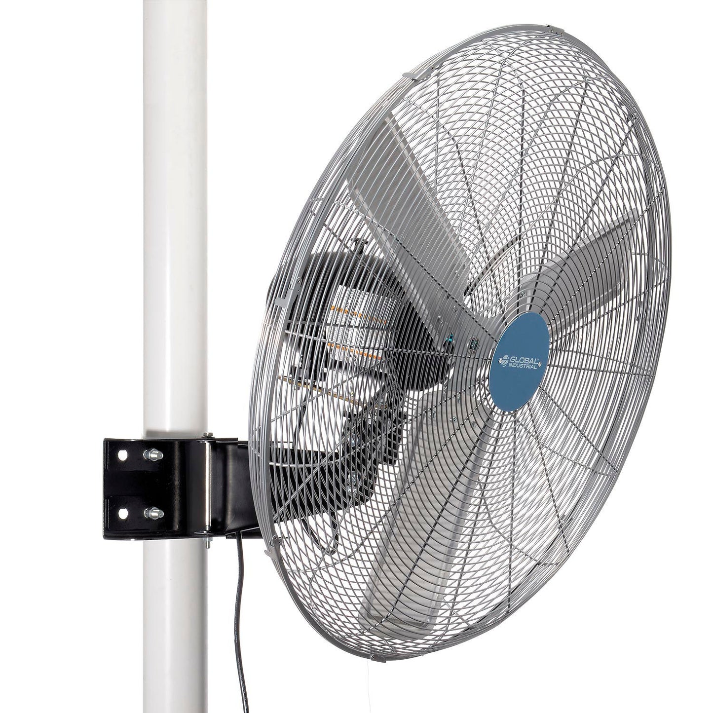 Global Industrial 30" Deluxe Oscillating Fan, Pole or Column Mount, 10,000 CFM, 1/2 HP (WB293158)