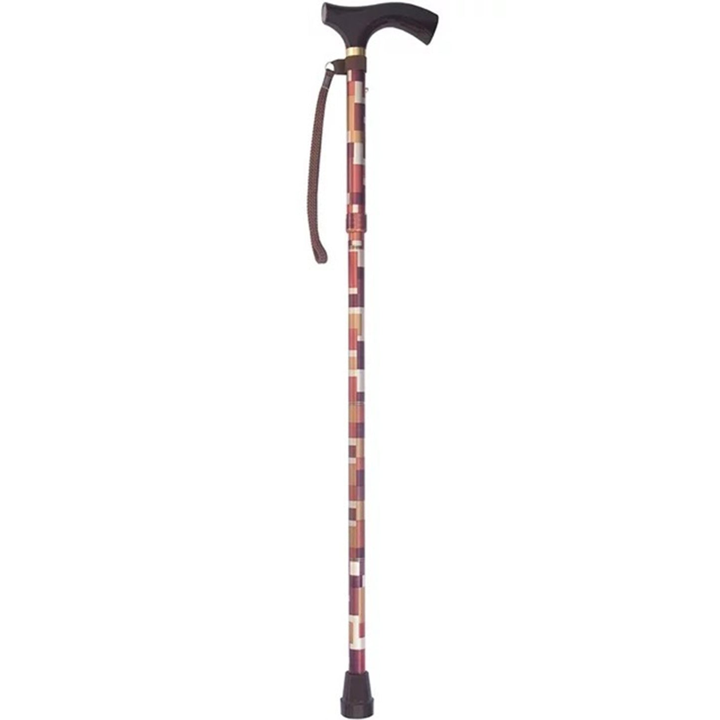 Switch Sticks® Folding Cane Aluminum 32 to 37 Inch Height Maple (1049994_EA)