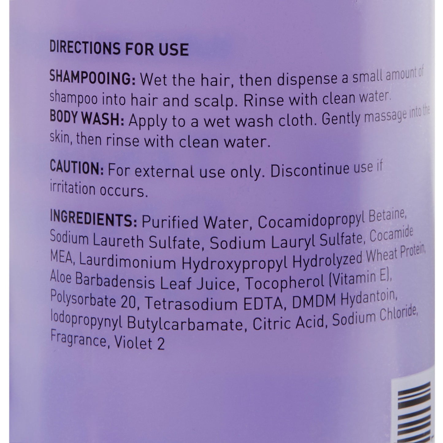 McKesson Tearless Shampoo and Body Wash 12 oz. Flip Top Bottle Lavender Scent (877036_CS)