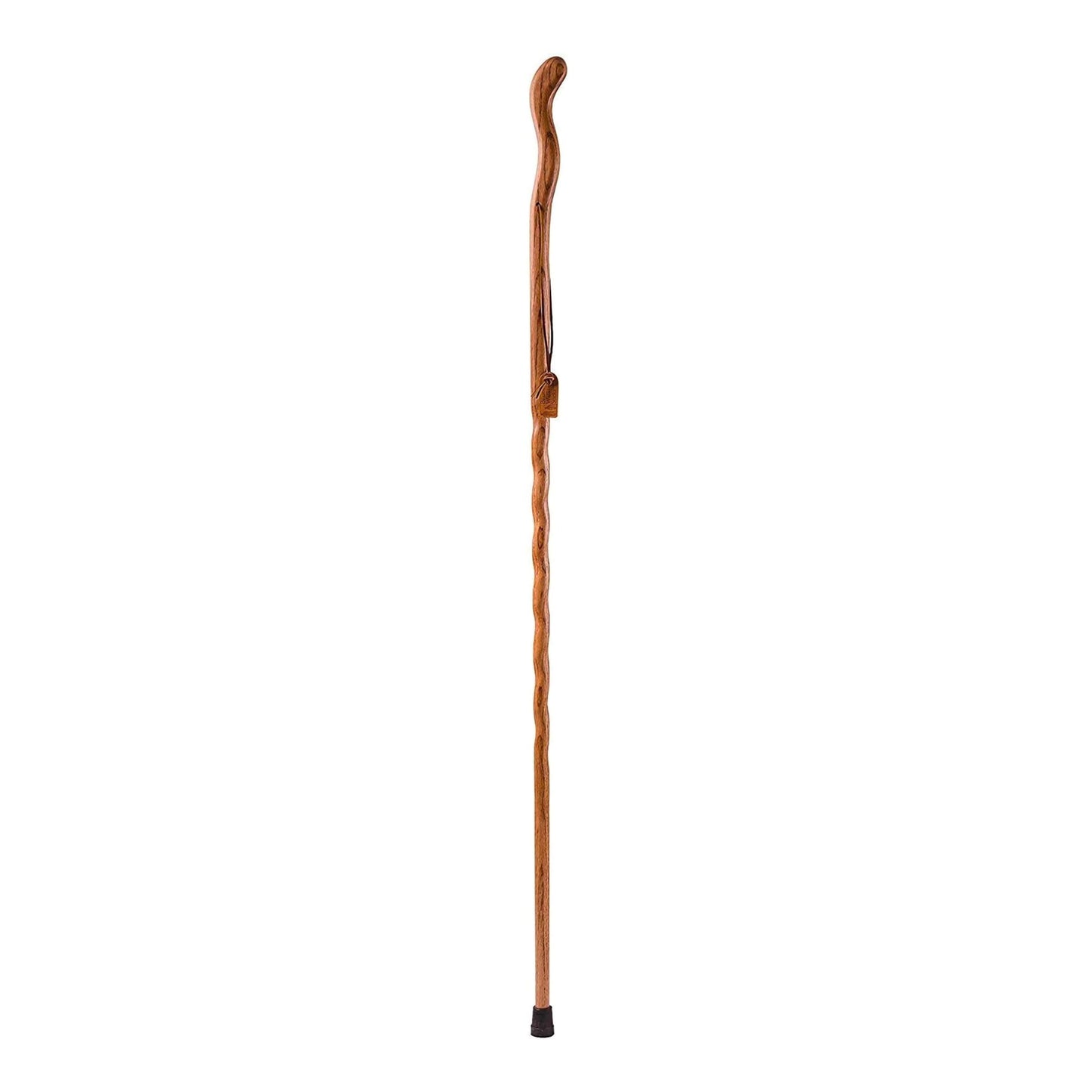 Brazos™ Twisted Fitness Walker Walking Stick Wood 58 Inch Height Red (1229042_EA)