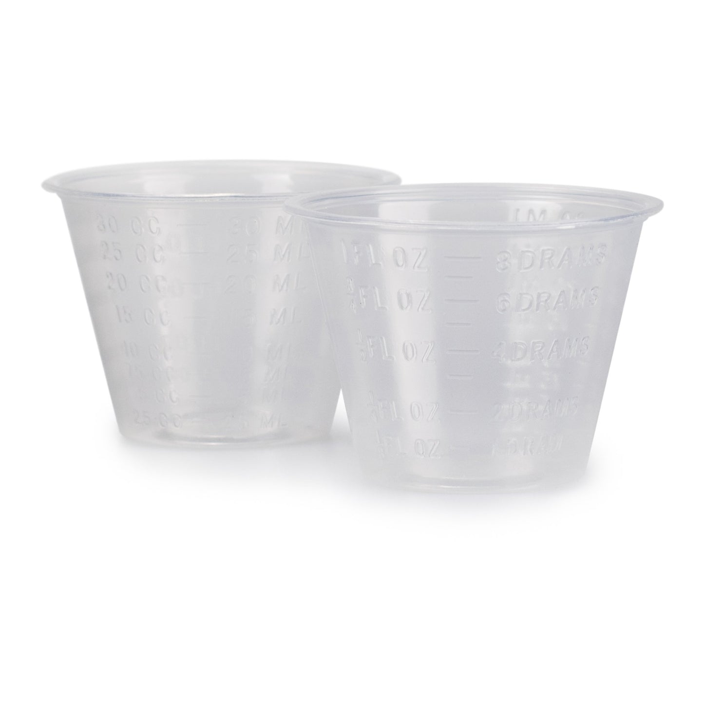 McKesson Medicine Cup 1 oz. Clear Plastic Disposable NonSterile (188670_SL)