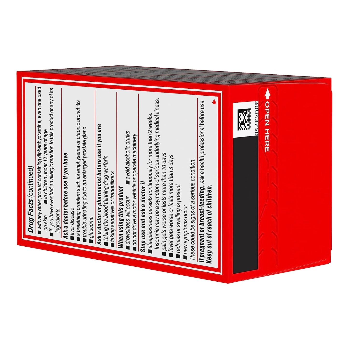 Tylenol® PM Night Time Pain Relief 500 mg - 25 mg Strength Acetaminophen Capsule (1228835_BT)