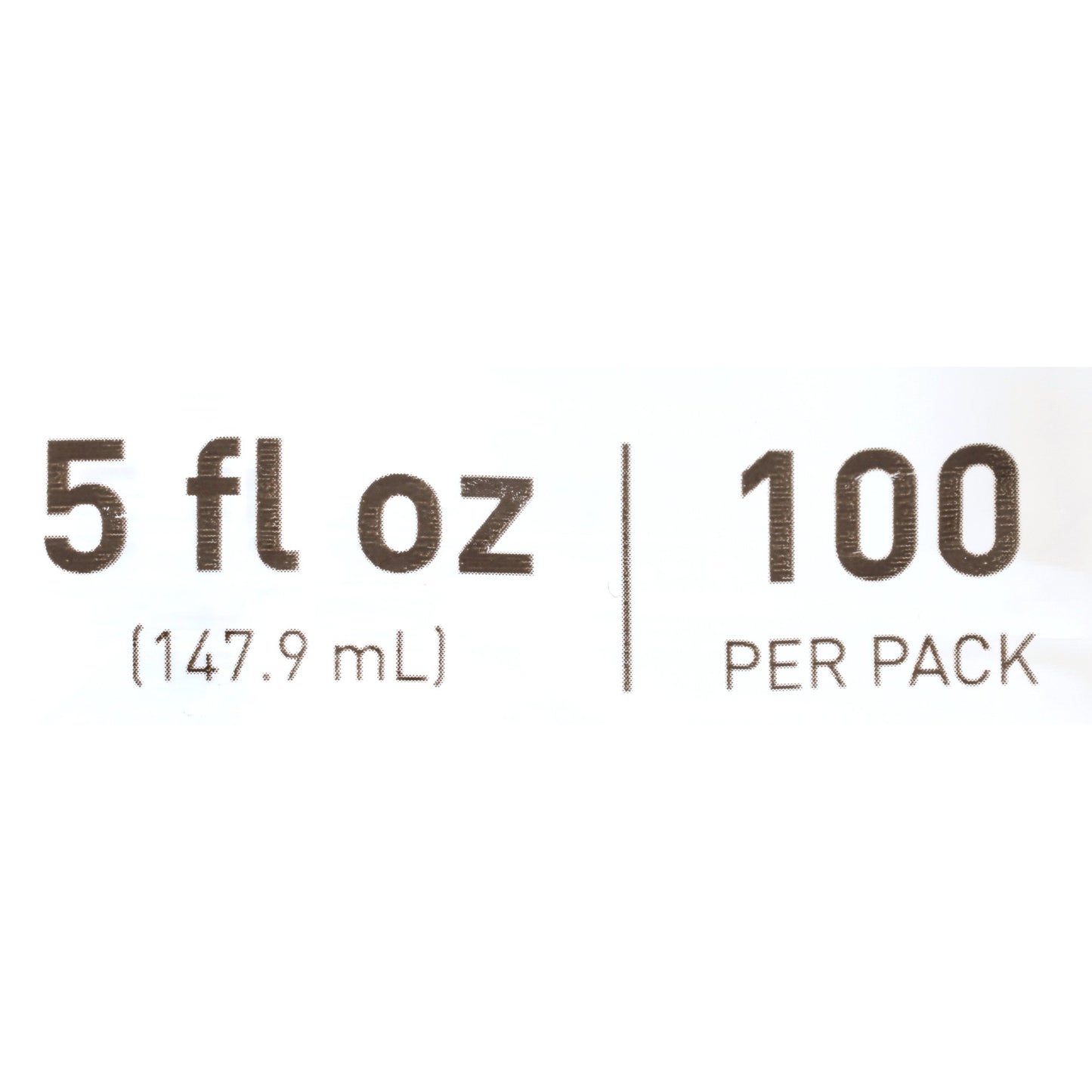 McKesson Drinking Cup 5 oz. Clear Polypropylene Disposable (1127769_CS)