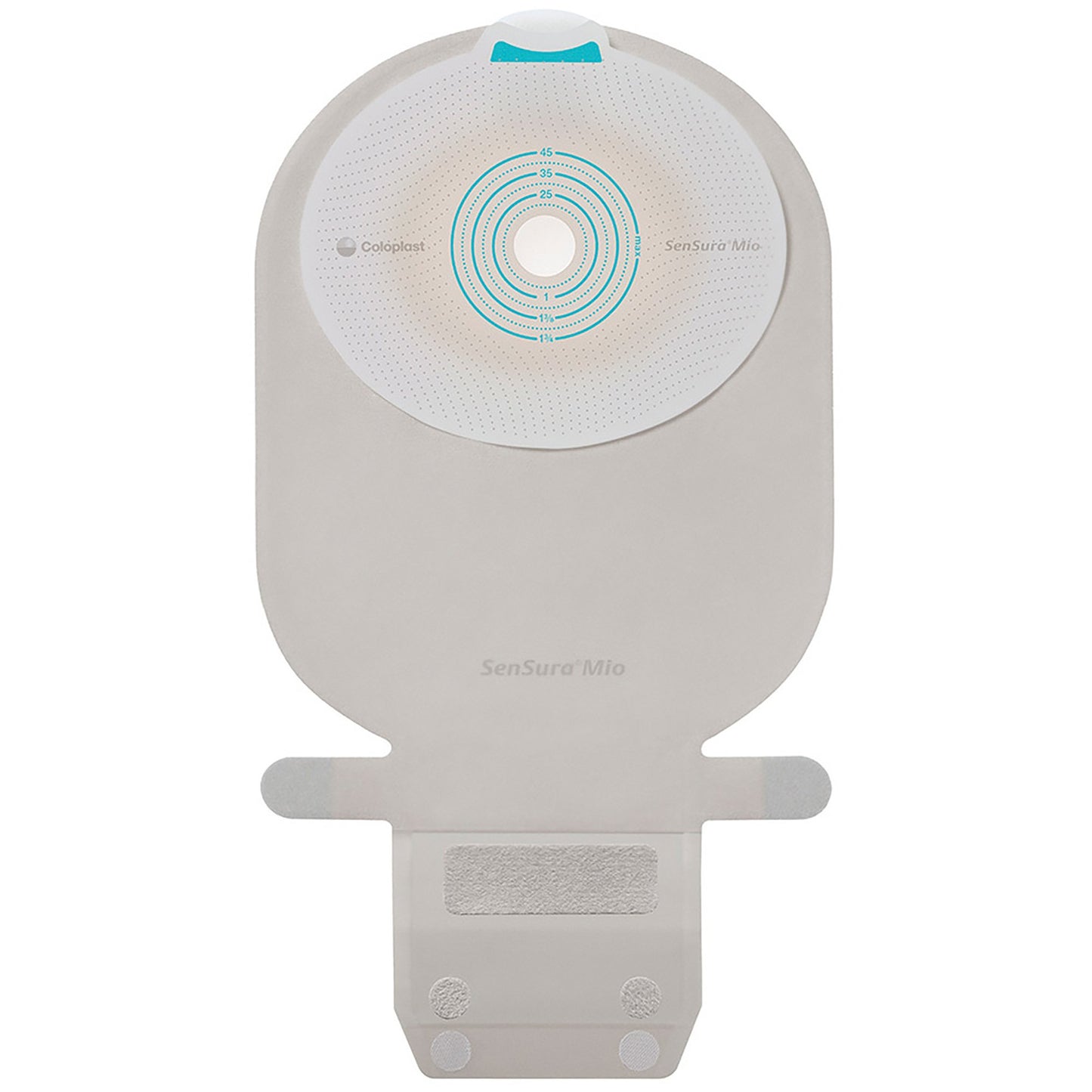 SenSura® Mio Ostomy Pouch One-Piece System 11 Inch Length, Maxi Flat, Trim to Fit 3/8 to 2-1/8 Inch Stoma Drainable (883914_BX)