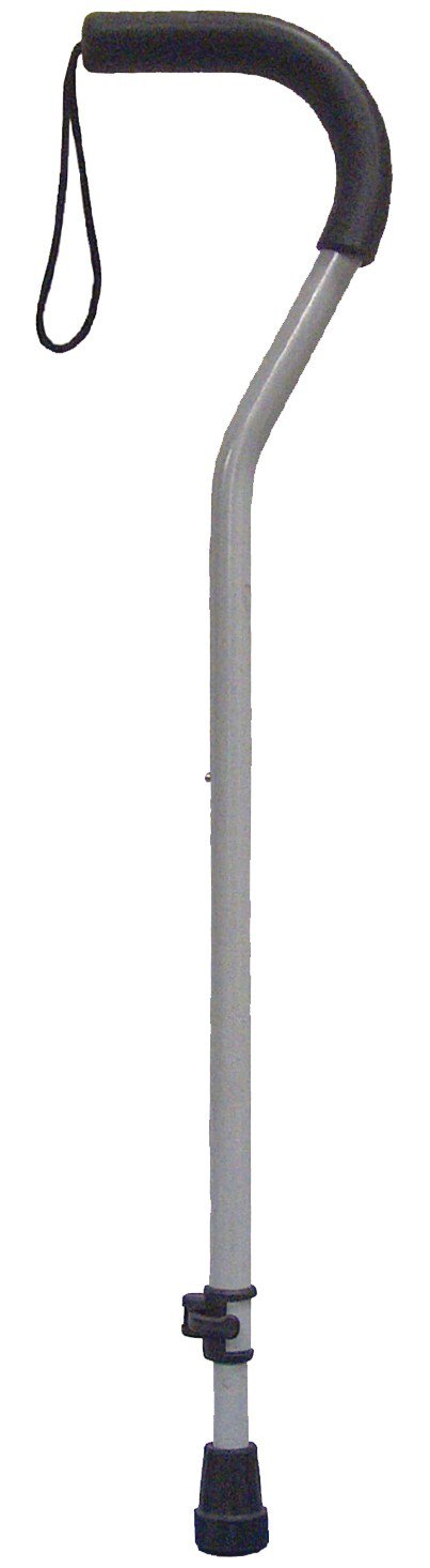 drive™ Offset Cane Aluminum 28-3/4 to 37-3/4 Inch Height Black (860426_EA)