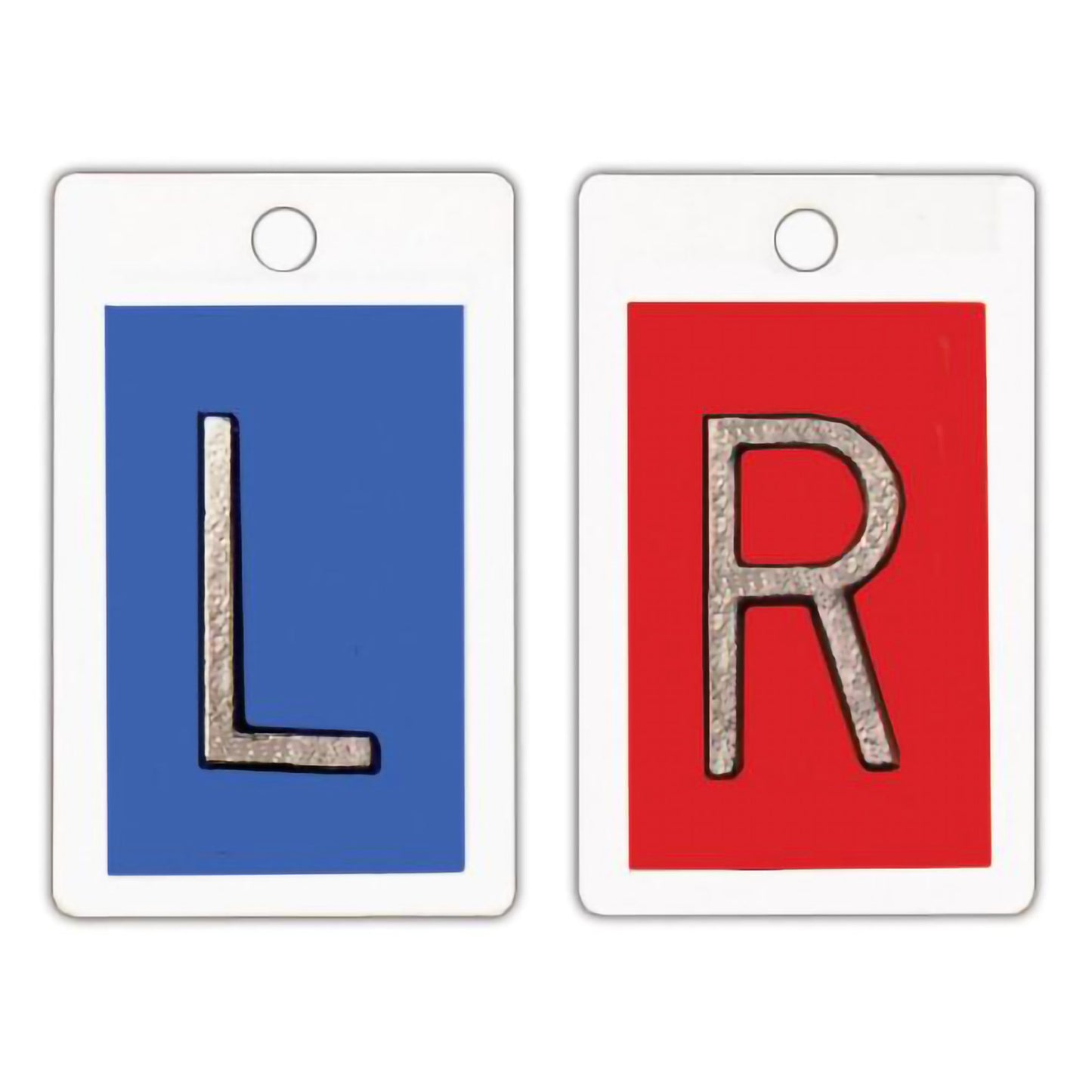 Wolf X-Ray Identifier Markers 1 Inch Blue / Red Left / Right 1 Set (686781_EA)