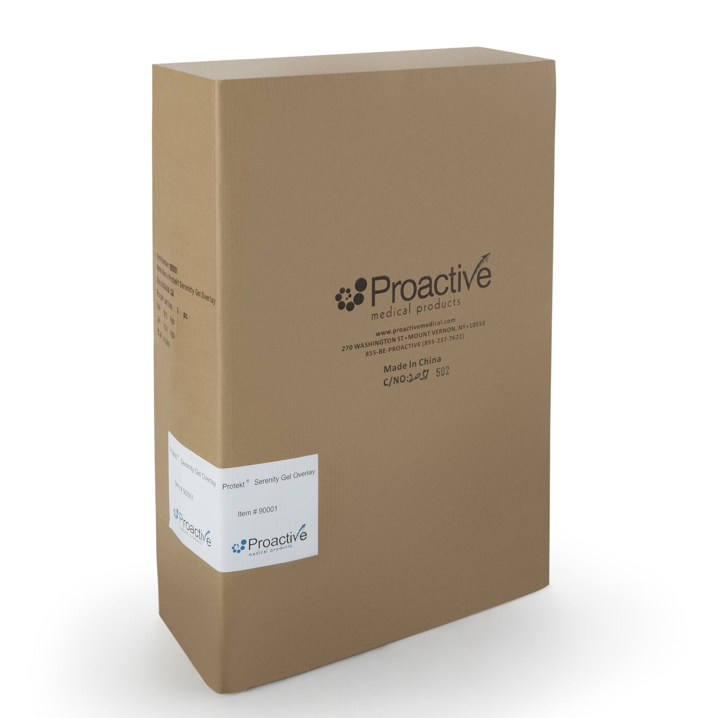 Protekt® Gel Overlay Pressure Redistribution Type 3 X 34 X 78 Inch (1063251_EA)
