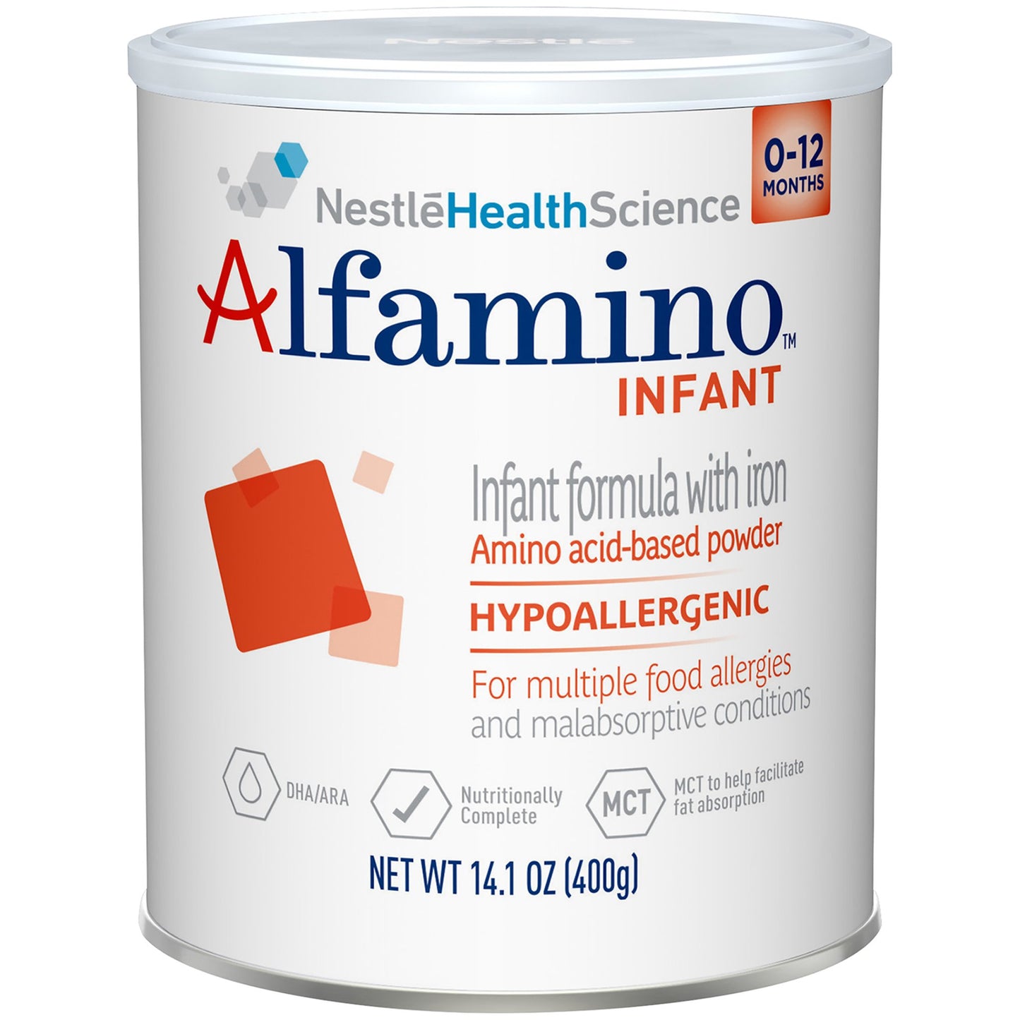Alfamino® Infant Formula Unflavored 14.1 oz. Can Powder Amino Acid Food Allergies (984025_CS)