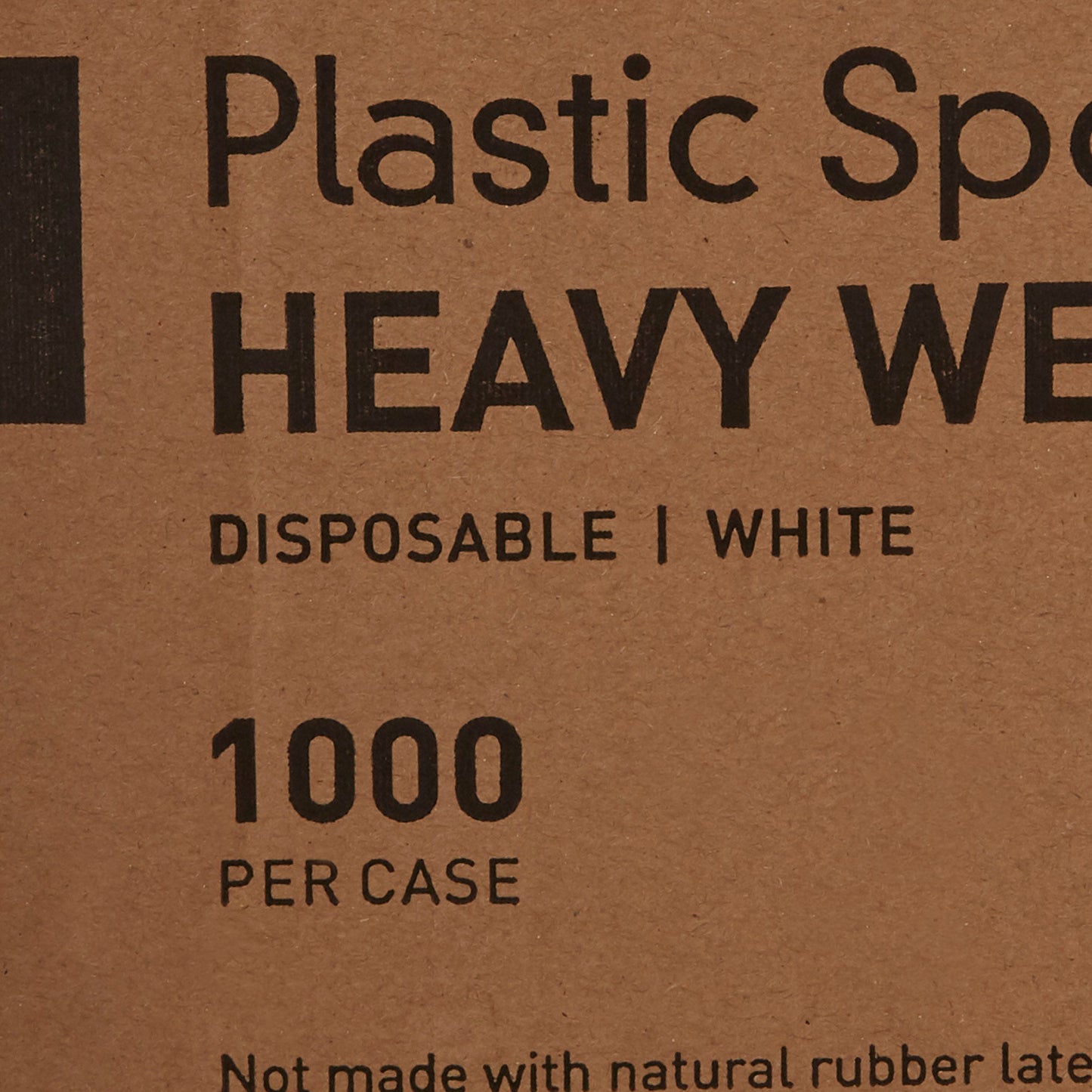 McKesson Spoon Heavy Weight White Polypropylene (959248_CS)