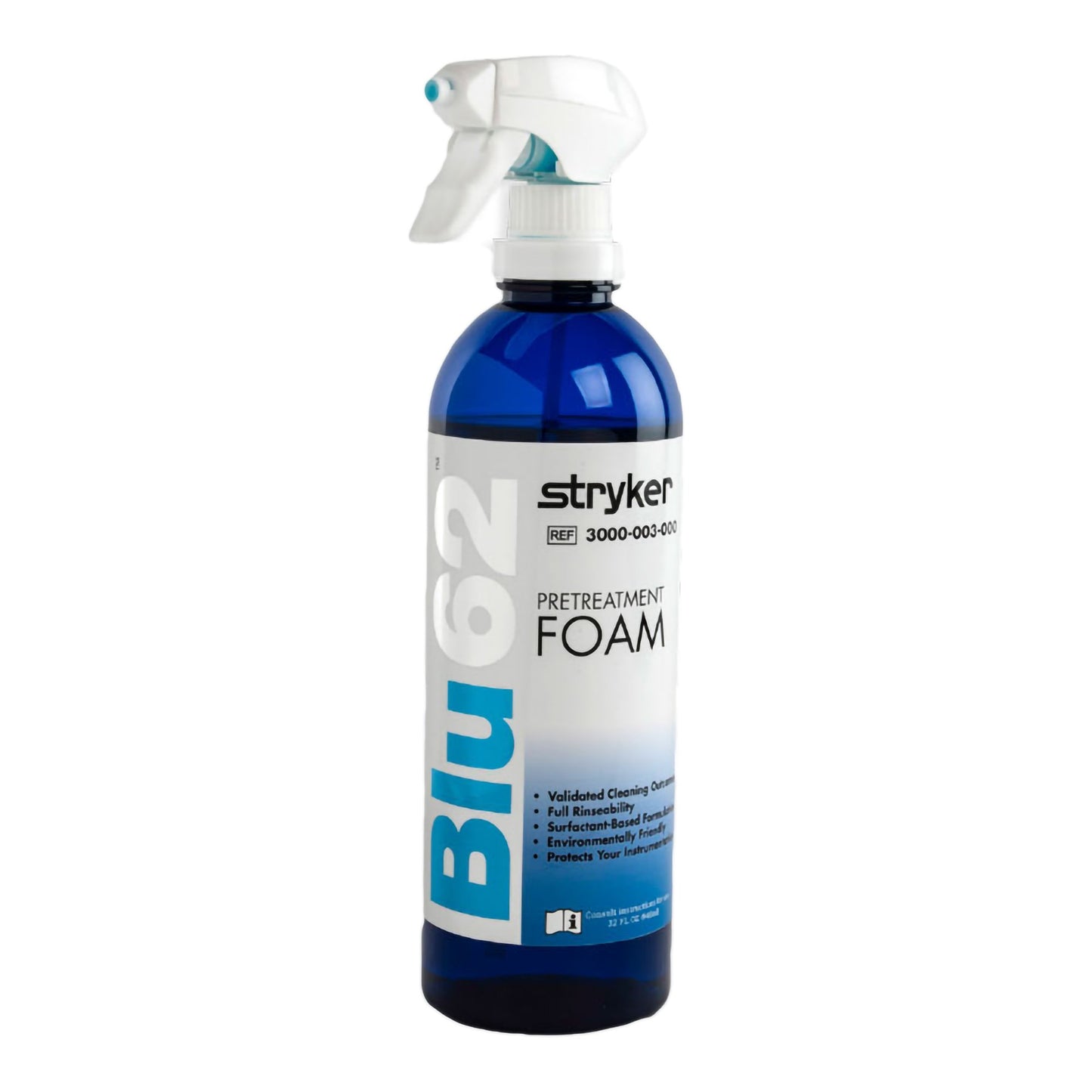 Blu62™ Instrument Detergent Foam RTU 32 oz. Bottle Light Lavender Scent (1055376_EA)
