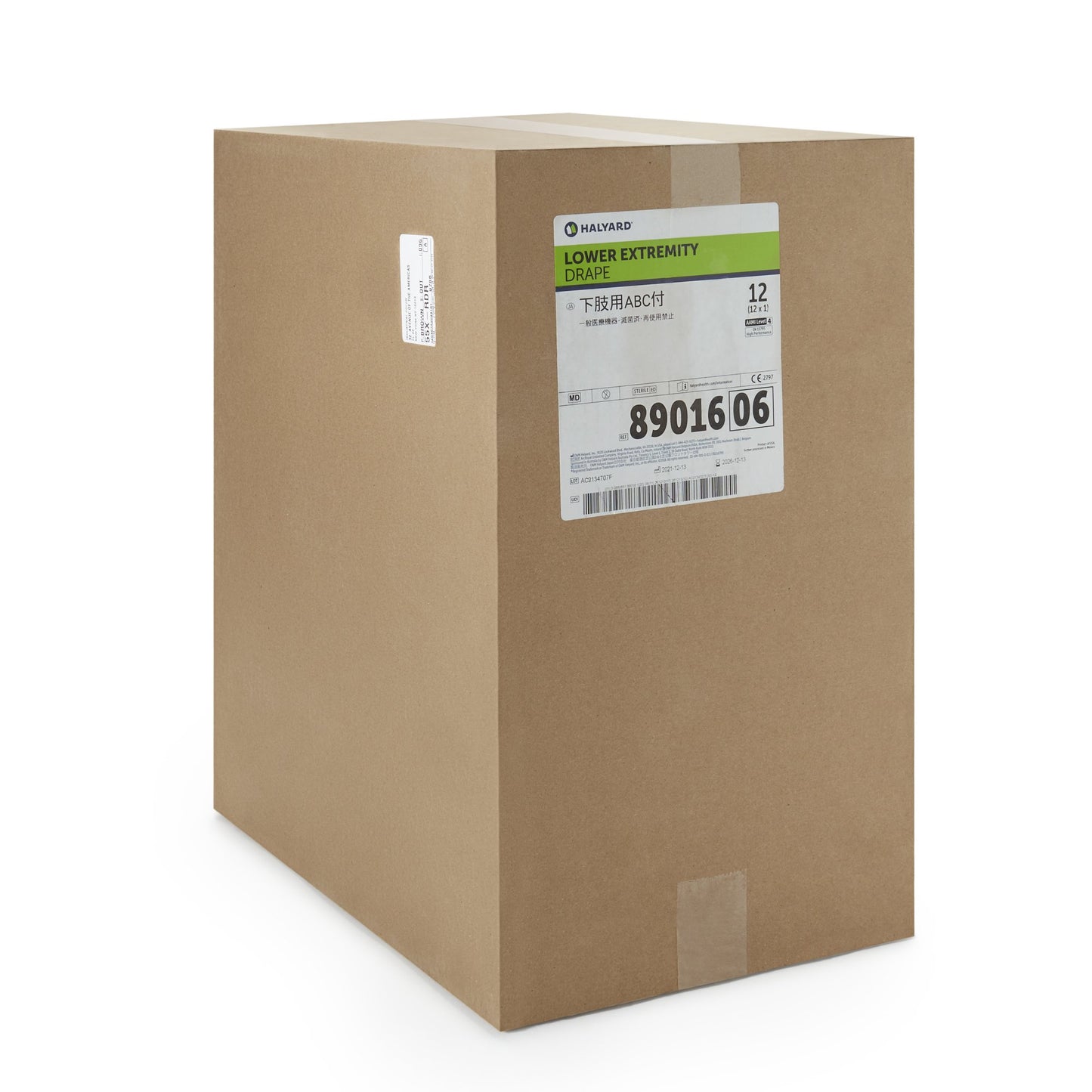 O&M Halyard Inc Orthopedic Drape Lower Extremity Drape 108 W X 80 W X 124 L Inch Sterile (347105_CS)