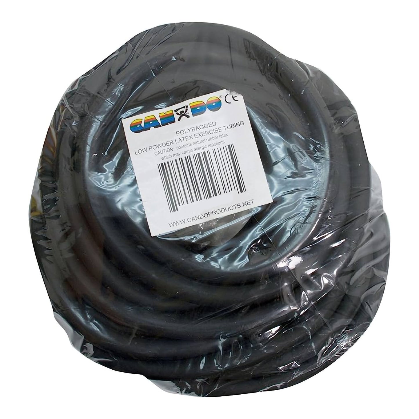 CanDo® Low Powder Exercise Resistance Tubing Black 100 Foot Length X-Heavy Resistance (668329_EA)