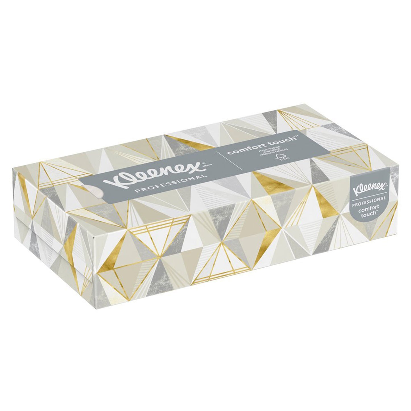 Kleenex® Facial Tissue White 8-2/5 X 8-3/5 Inch 125 Count (456014_BX)