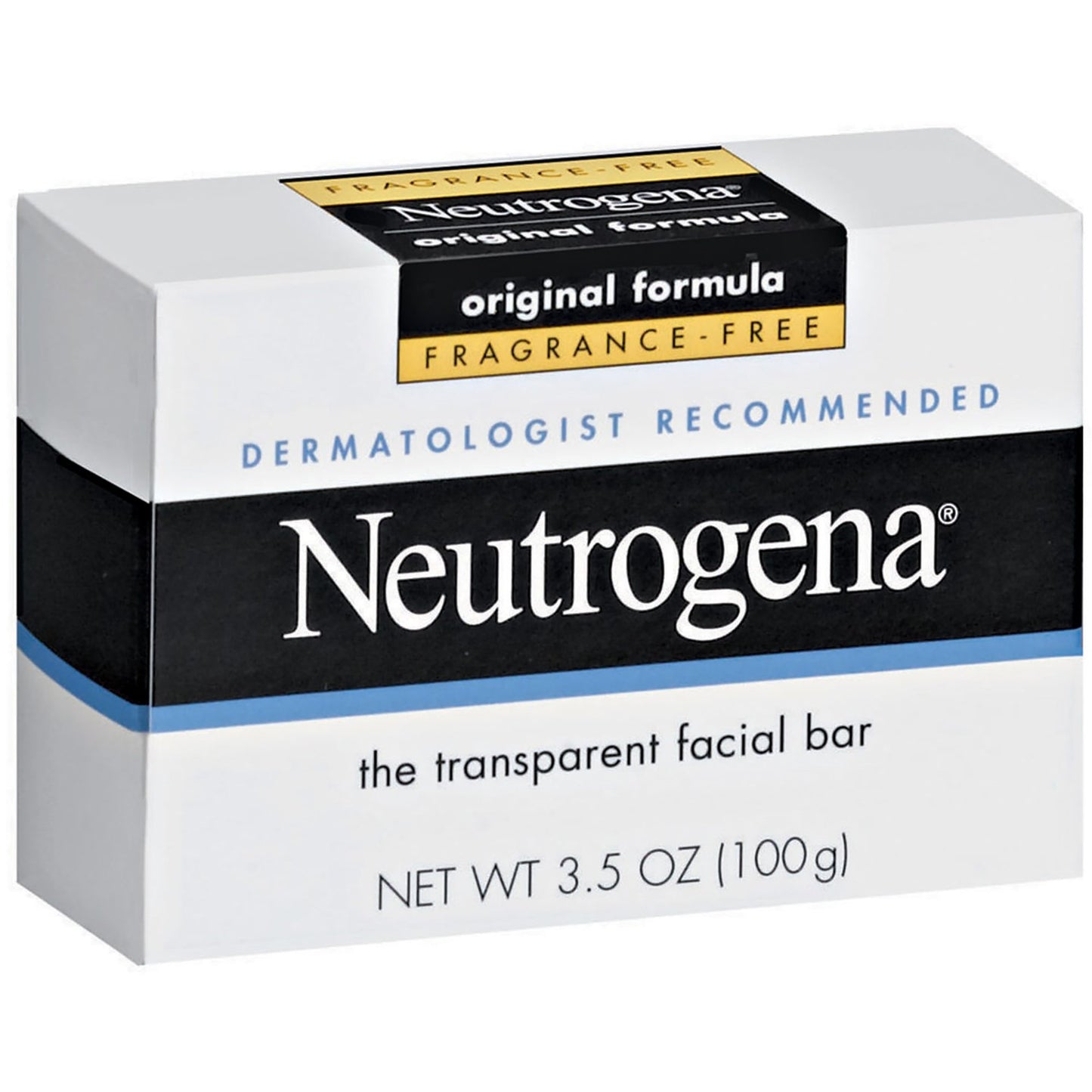 Neutrogena® Facial Cleanser Bar 3.5 oz. Individually Wrapped Unscented (694987_EA)